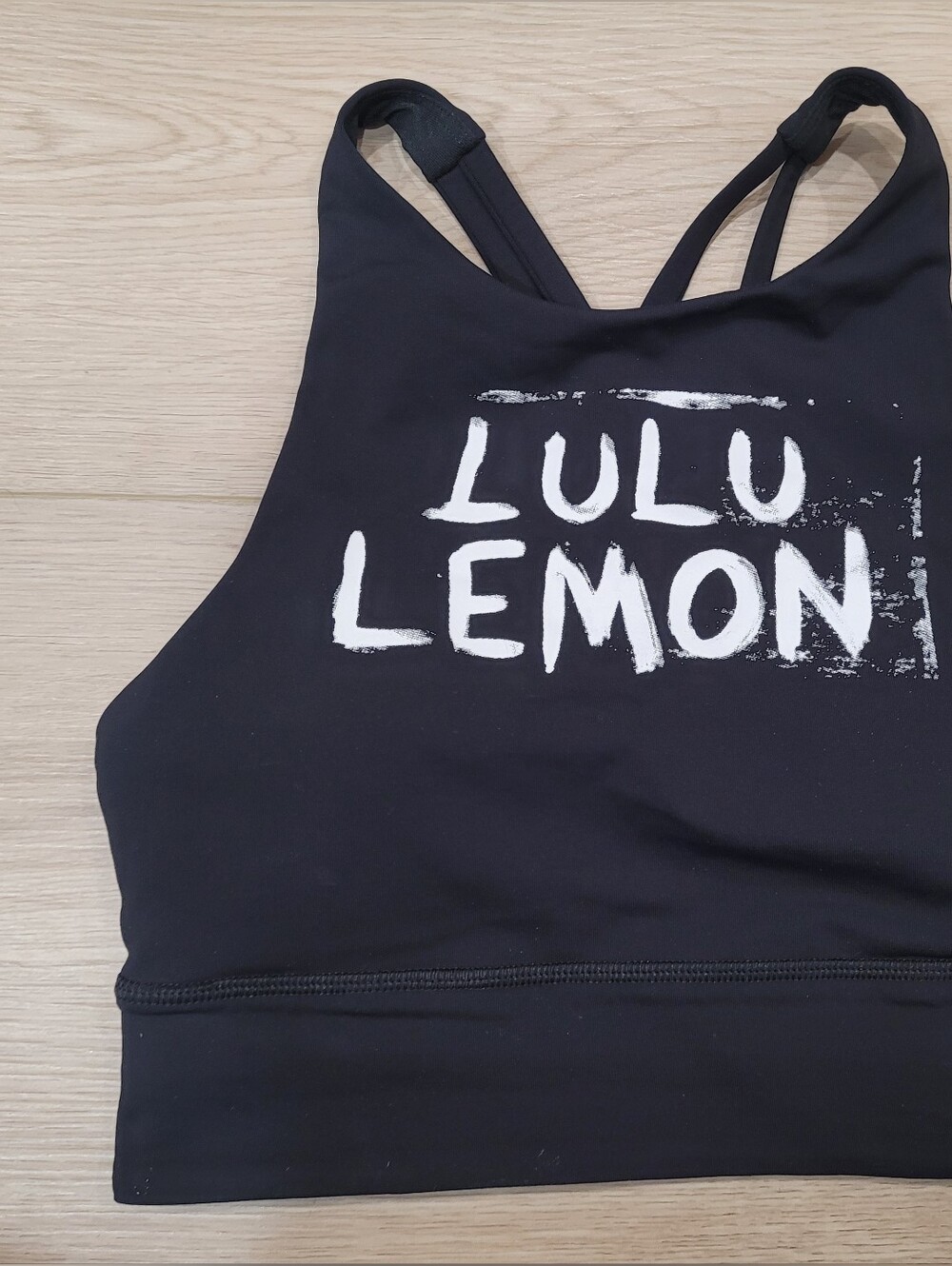 Lululemon Women 4 Sports Bra Ed Curtis Collaberation